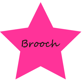 オリジナル・アクセサリー・ブローチ
